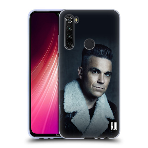 Robbie Williams Calendar Leather Jacket Soft Gel Case for Xiaomi Redmi Note 8T