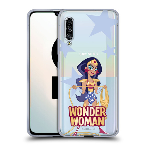 DC Super Hero Girls Characters Wonder Woman Soft Gel Case for Samsung Galaxy A90 5G (2019)