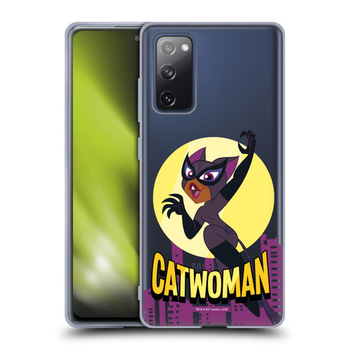 DC Super Hero Girls Characters Catwoman Soft Gel Case for Samsung Galaxy S20 FE / 5G