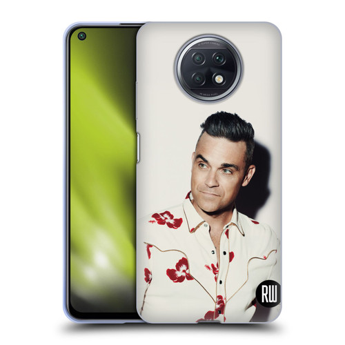 Robbie Williams Calendar Floral Shirt Soft Gel Case for Xiaomi Redmi Note 9T 5G