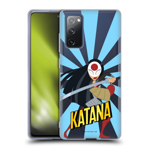 DC Super Hero Girls Characters Katana Soft Gel Case for Samsung Galaxy S20 FE / 5G