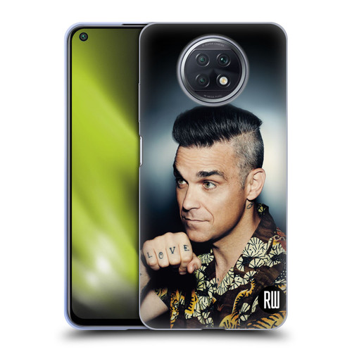 Robbie Williams Calendar Love Tattoo Soft Gel Case for Xiaomi Redmi Note 9T 5G