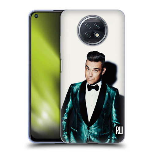 Robbie Williams Calendar White Background Soft Gel Case for Xiaomi Redmi Note 9T 5G