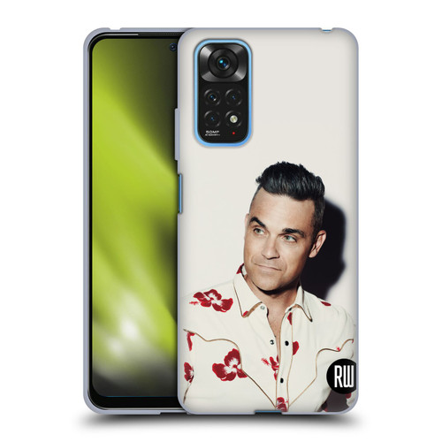Robbie Williams Calendar Floral Shirt Soft Gel Case for Xiaomi Redmi Note 11 / Redmi Note 11S