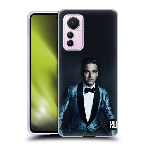 Robbie Williams Calendar Dark Background Soft Gel Case for Xiaomi 12 Lite