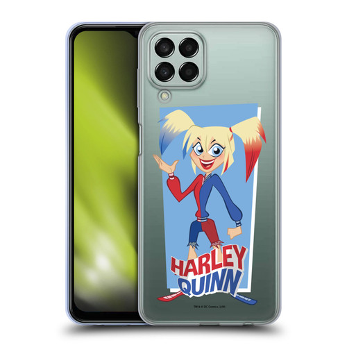 DC Super Hero Girls Characters Harley Quinn Soft Gel Case for Samsung Galaxy M33 (2022)