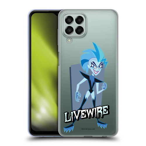 DC Super Hero Girls Characters Livewire Soft Gel Case for Samsung Galaxy M33 (2022)