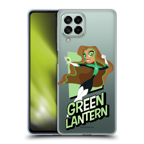 DC Super Hero Girls Characters Green Lantern Soft Gel Case for Samsung Galaxy M53 (2022)