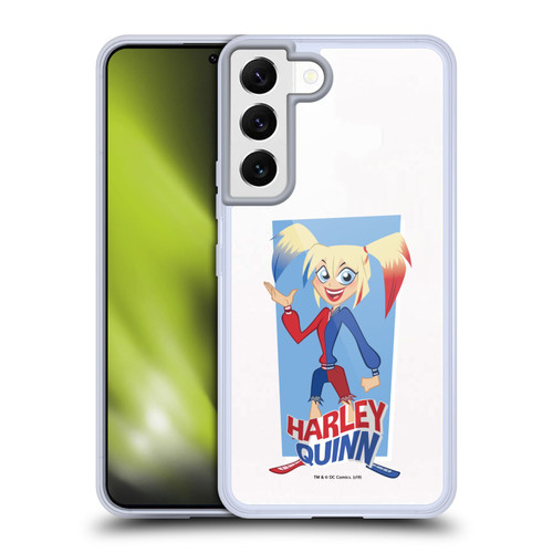 DC Super Hero Girls Characters Harley Quinn Soft Gel Case for Samsung Galaxy S22 5G