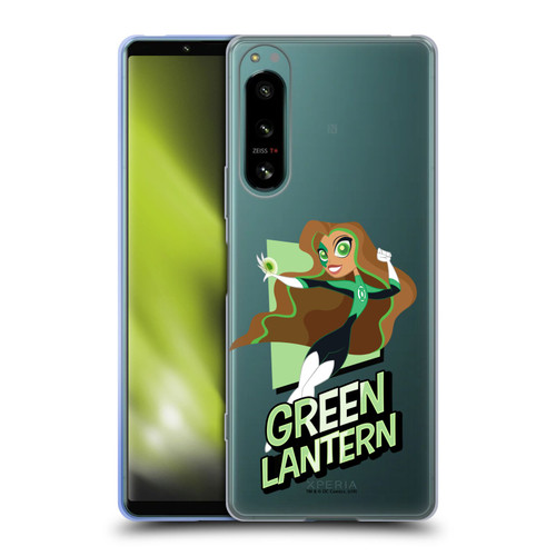 DC Super Hero Girls Characters Green Lantern Soft Gel Case for Sony Xperia 5 IV