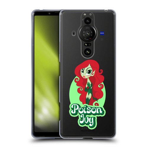 DC Super Hero Girls Characters Poison Ivy Soft Gel Case for Sony Xperia Pro-I