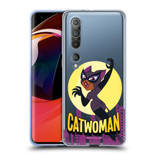 DC Super Hero Girls Characters Catwoman Soft Gel Case for Xiaomi Mi 10 5G / Mi 10 Pro 5G