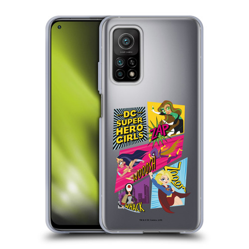 DC Super Hero Girls Characters Composed Art 2 Soft Gel Case for Xiaomi Mi 10T 5G