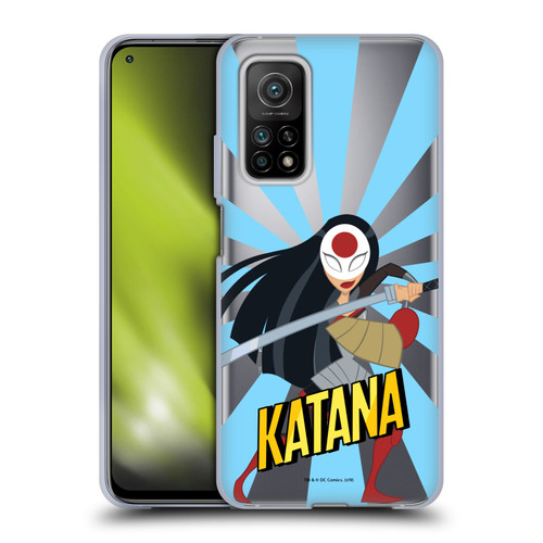 DC Super Hero Girls Characters Katana Soft Gel Case for Xiaomi Mi 10T 5G