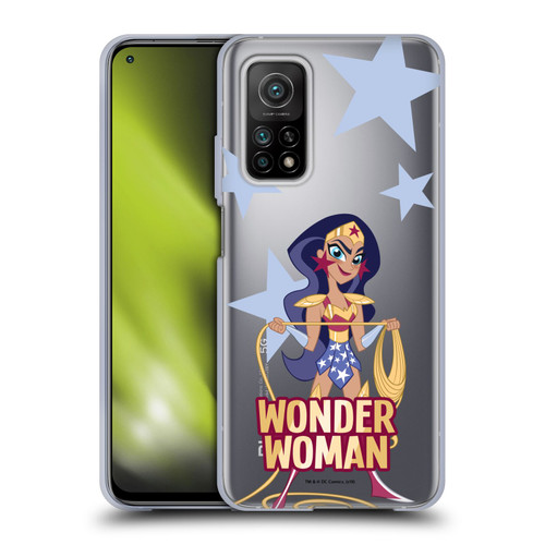 DC Super Hero Girls Characters Wonder Woman Soft Gel Case for Xiaomi Mi 10T 5G