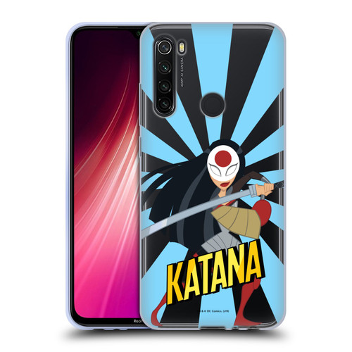 DC Super Hero Girls Characters Katana Soft Gel Case for Xiaomi Redmi Note 8T