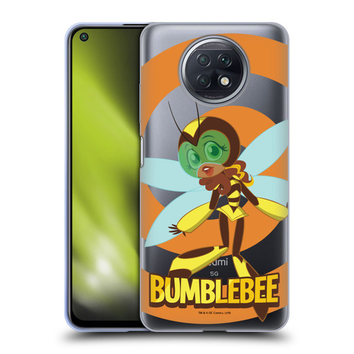 DC Super Hero Girls Characters Bumblebee Soft Gel Case for Xiaomi Redmi Note 9T 5G