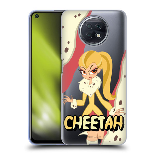 DC Super Hero Girls Characters Cheetah Soft Gel Case for Xiaomi Redmi Note 9T 5G