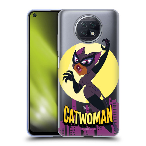 DC Super Hero Girls Characters Catwoman Soft Gel Case for Xiaomi Redmi Note 9T 5G