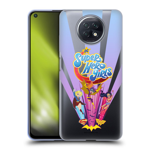 DC Super Hero Girls Characters Composed Art 1 Soft Gel Case for Xiaomi Redmi Note 9T 5G