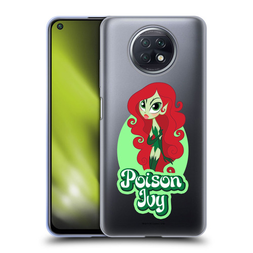 DC Super Hero Girls Characters Poison Ivy Soft Gel Case for Xiaomi Redmi Note 9T 5G