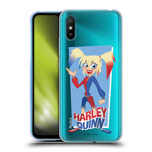 DC Super Hero Girls Characters Harley Quinn Soft Gel Case for Xiaomi Redmi 9A / Redmi 9AT