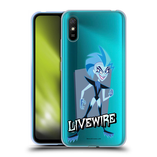 DC Super Hero Girls Characters Livewire Soft Gel Case for Xiaomi Redmi 9A / Redmi 9AT