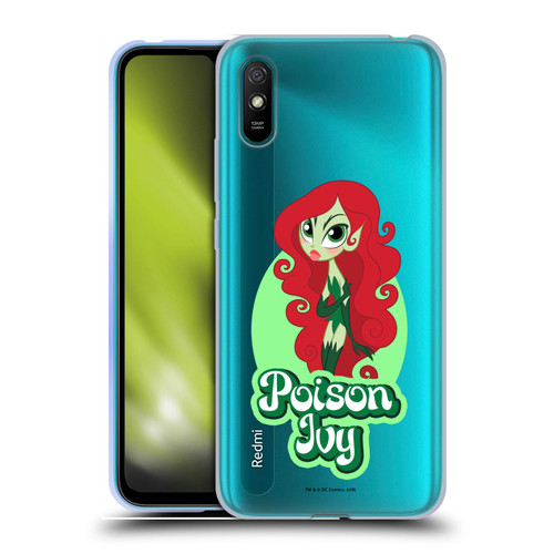 DC Super Hero Girls Characters Poison Ivy Soft Gel Case for Xiaomi Redmi 9A / Redmi 9AT
