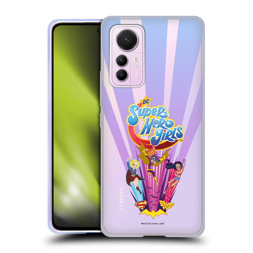 DC Super Hero Girls Characters Composed Art 1 Soft Gel Case for Xiaomi 12 Lite