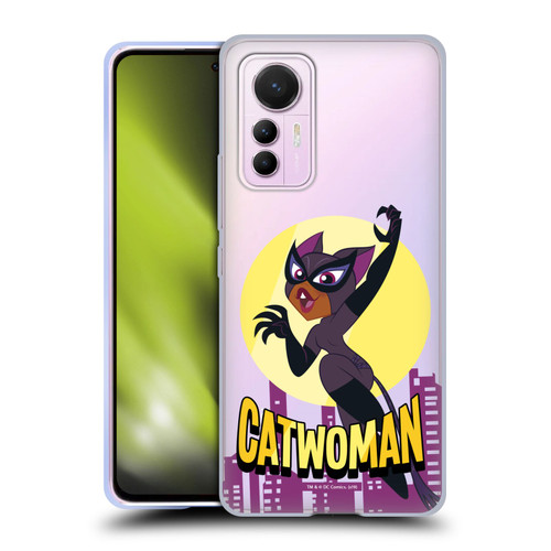 DC Super Hero Girls Characters Catwoman Soft Gel Case for Xiaomi 12 Lite