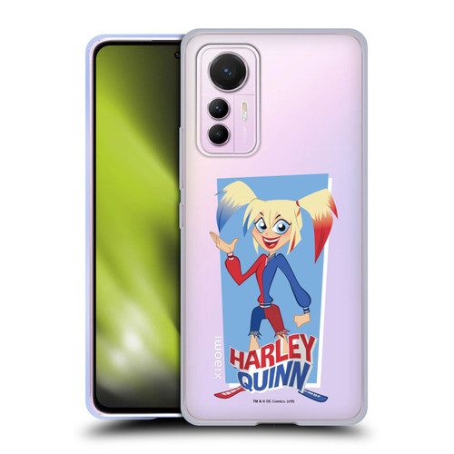 DC Super Hero Girls Characters Harley Quinn Soft Gel Case for Xiaomi 12 Lite