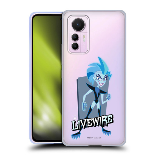 DC Super Hero Girls Characters Livewire Soft Gel Case for Xiaomi 12 Lite