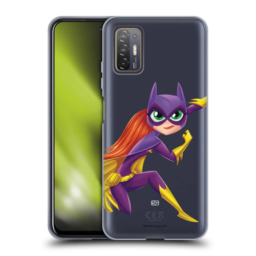 DC Super Hero Girls Rendered Characters Batgirl Soft Gel Case for HTC Desire 21 Pro 5G