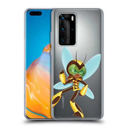 DC Super Hero Girls Rendered Characters Bumblebee Soft Gel Case for Huawei P40 Pro / P40 Pro Plus 5G