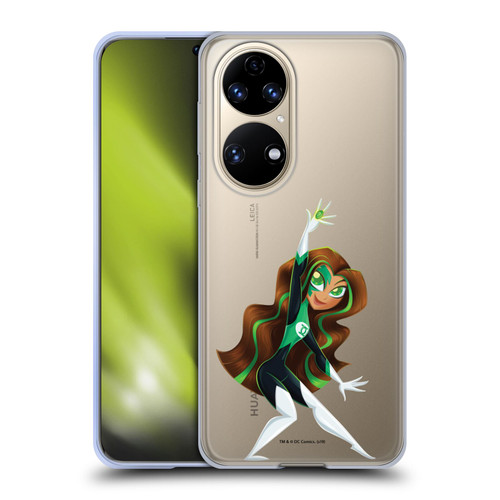DC Super Hero Girls Rendered Characters Green Lantern Soft Gel Case for Huawei P50