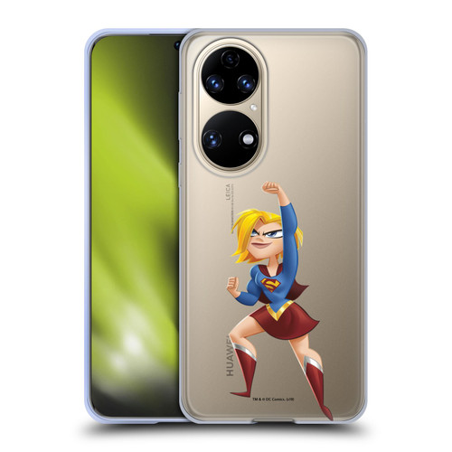 DC Super Hero Girls Rendered Characters Supergirl Soft Gel Case for Huawei P50