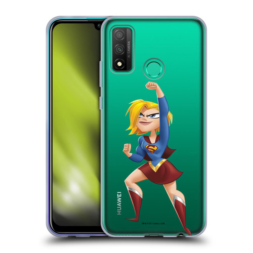DC Super Hero Girls Rendered Characters Supergirl Soft Gel Case for Huawei P Smart (2020)