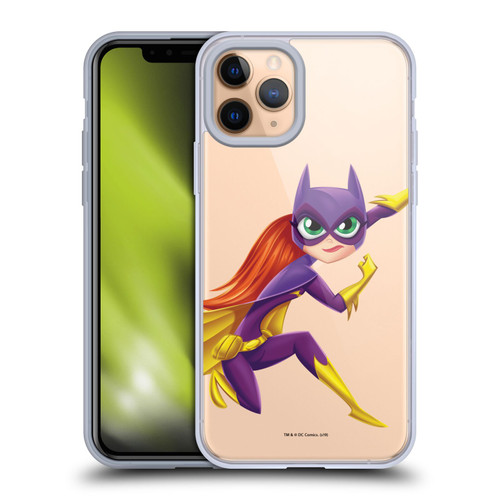 DC Super Hero Girls Rendered Characters Batgirl Soft Gel Case for Apple iPhone 11 Pro