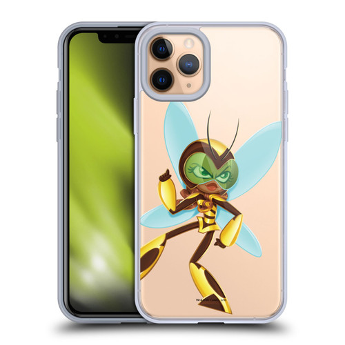 DC Super Hero Girls Rendered Characters Bumblebee Soft Gel Case for Apple iPhone 11 Pro