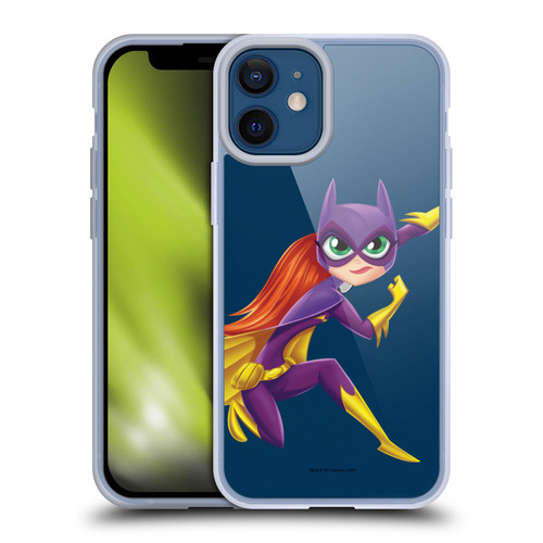 DC Super Hero Girls Rendered Characters Batgirl Soft Gel Case for Apple iPhone 12 Mini