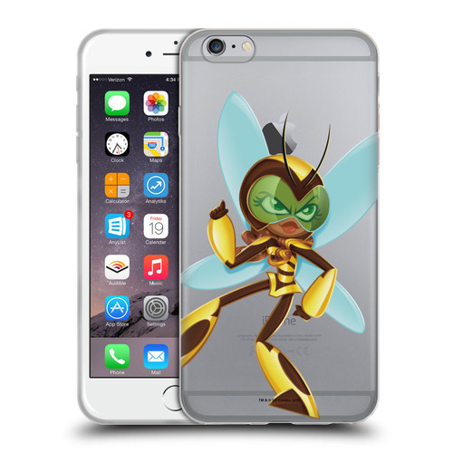 DC Super Hero Girls Rendered Characters Bumblebee Soft Gel Case for Apple iPhone 6 Plus / iPhone 6s Plus