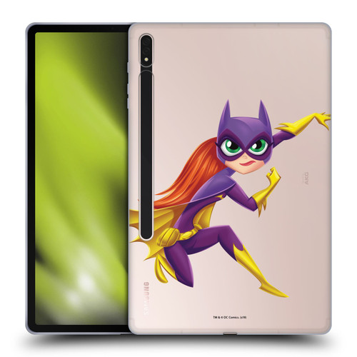 DC Super Hero Girls Rendered Characters Batgirl Soft Gel Case for Samsung Galaxy Tab S8 Plus