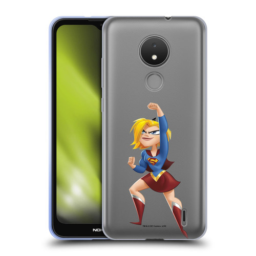 DC Super Hero Girls Rendered Characters Supergirl Soft Gel Case for Nokia C21