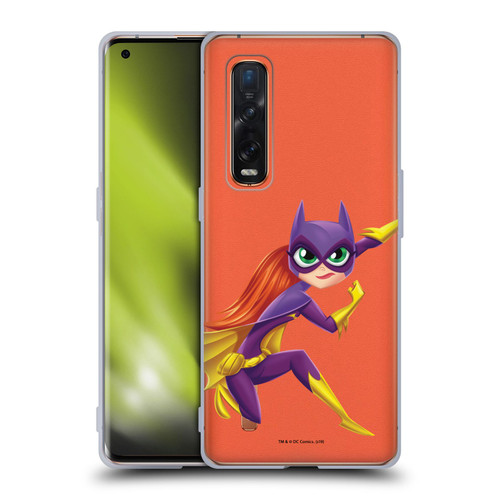 DC Super Hero Girls Rendered Characters Batgirl Soft Gel Case for OPPO Find X2 Pro 5G