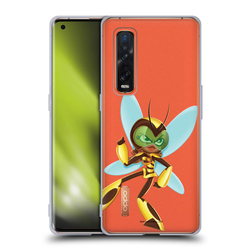 DC Super Hero Girls Rendered Characters Bumblebee Soft Gel Case for OPPO Find X2 Pro 5G