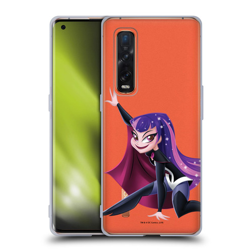 DC Super Hero Girls Rendered Characters Zatanna Soft Gel Case for OPPO Find X2 Pro 5G