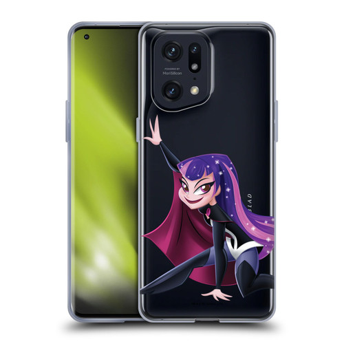 DC Super Hero Girls Rendered Characters Zatanna Soft Gel Case for OPPO Find X5 Pro