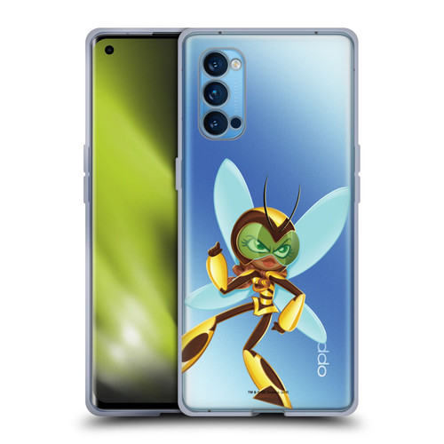 DC Super Hero Girls Rendered Characters Bumblebee Soft Gel Case for OPPO Reno 4 Pro 5G