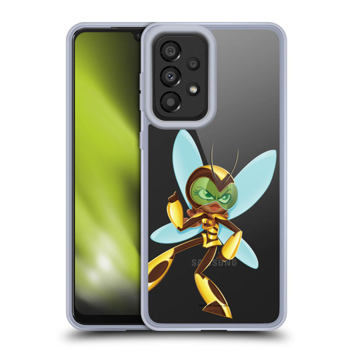 DC Super Hero Girls Rendered Characters Bumblebee Soft Gel Case for Samsung Galaxy A33 5G (2022)