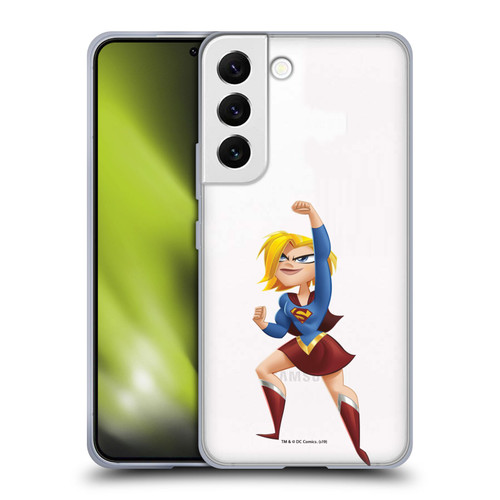 DC Super Hero Girls Rendered Characters Supergirl Soft Gel Case for Samsung Galaxy S22 5G